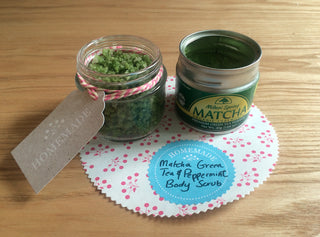 Midori Spring MATCHA GREEN TEA & PEPPERMINT BODY SCRUB