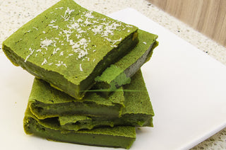 Midori Spring MATCHA MOCHI CAKE Recipe (Semi-Sweet)