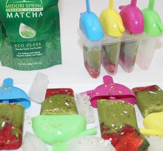 Midori Spring MATCHA POPSICLE Recipe