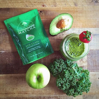 Midori Spring GREEN APPLE, KALE, MATCHA SMOOTHIE Recipe