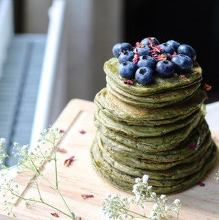 Midori Spring VEGAN MATCHA PANCAKE Recipe