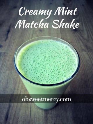 Midori Spring CREAMY MINT MATCHA SHAKE Recipe