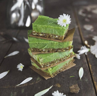 Midori Spring RAW MATCHA BARS Recipe