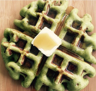 Midori Spring COCONUT MATCHA WAFFLE Recipe