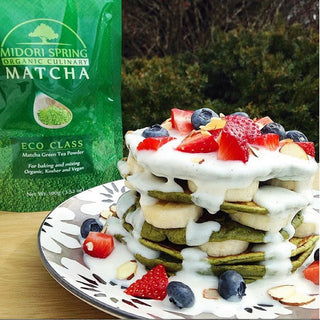 Midori Spring MATCHA PANCAKES Recipe