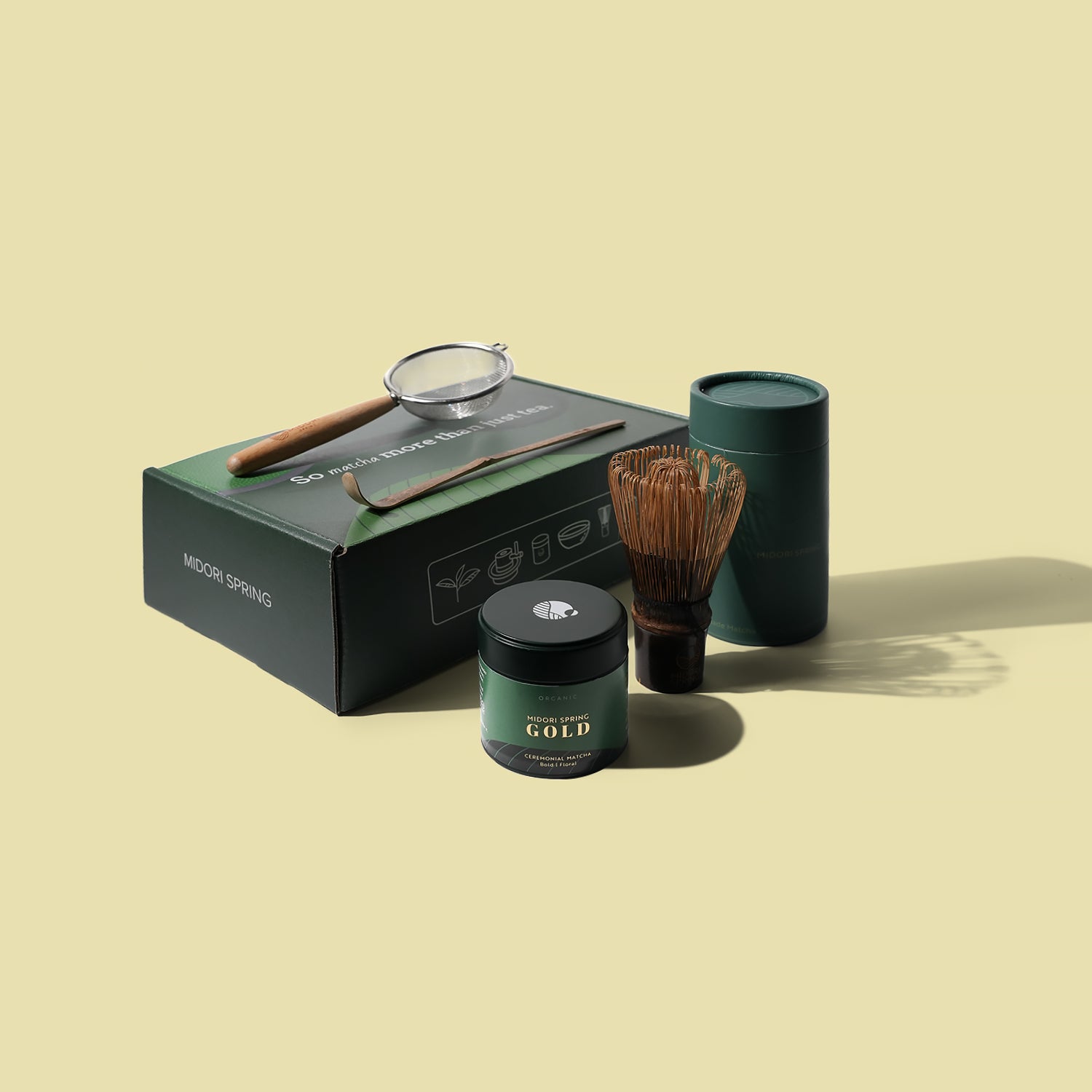 The Ceremonial Matcha Starter Bundle - Matcha and Bamboo