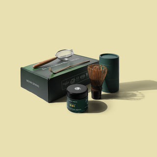 The Ceremonial Matcha Starter Bundle - Matcha and Bamboo Accessories