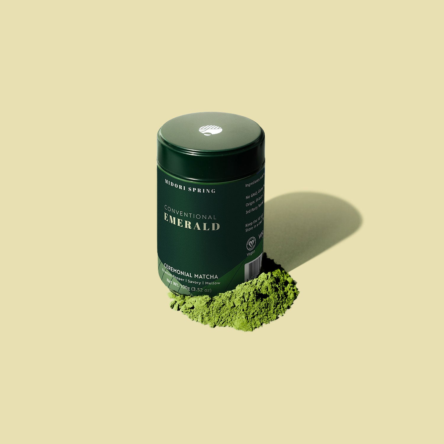 Ceremonial Matcha Emerald 100g (Non Organic) – Midori Spring