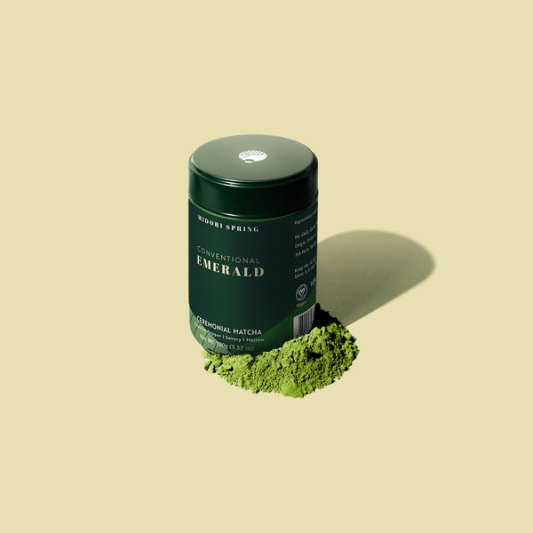 Ceremonial Matcha Emerald 100g (Non Organic) – Midori Spring