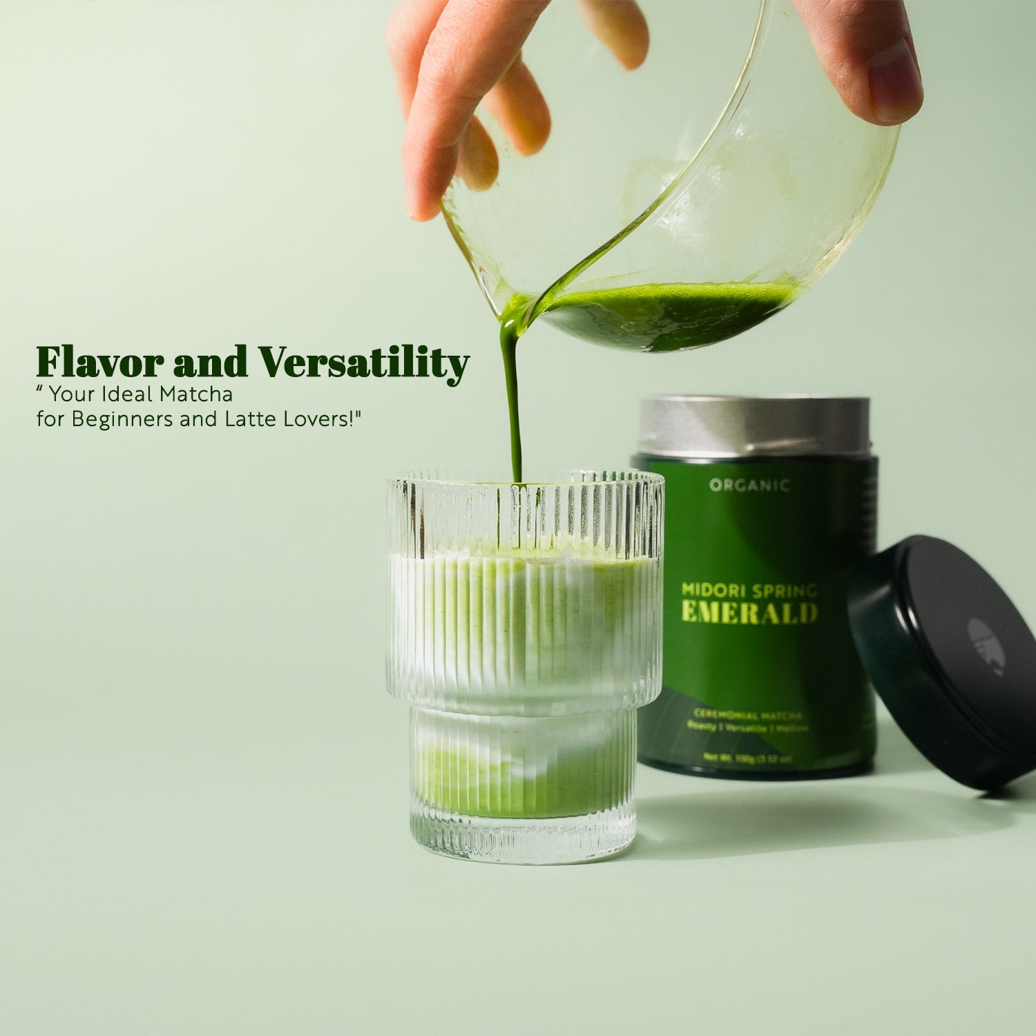 Organic Ceremonial Matcha Emerald – Midori Spring