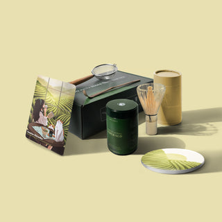 The Ceremonial Matcha Starter Bundle - Matcha and Bamboo Accessories