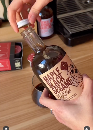 Maple Black Sesame Syrup 375ml