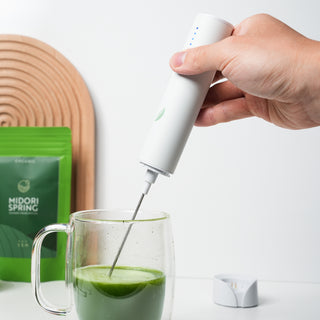 Electric Whisk/Frother with USB Charging Base – Midori Spring